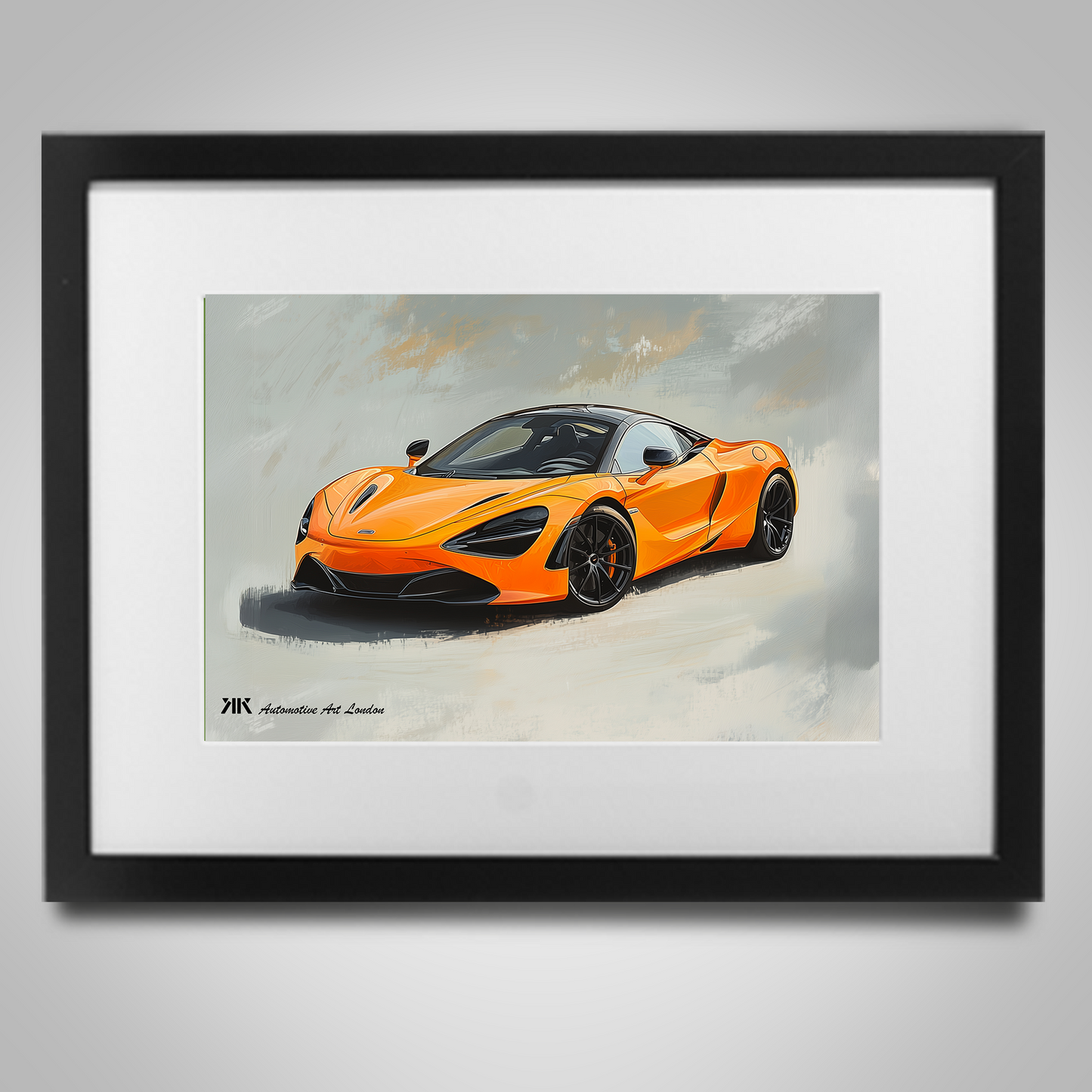 McLaren 750S Papaya Orange Limited Edition Print