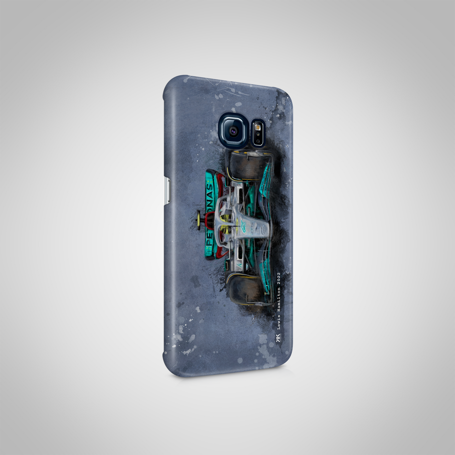 Lewis Hamilton - Mercedes F1 Car - Phone Case