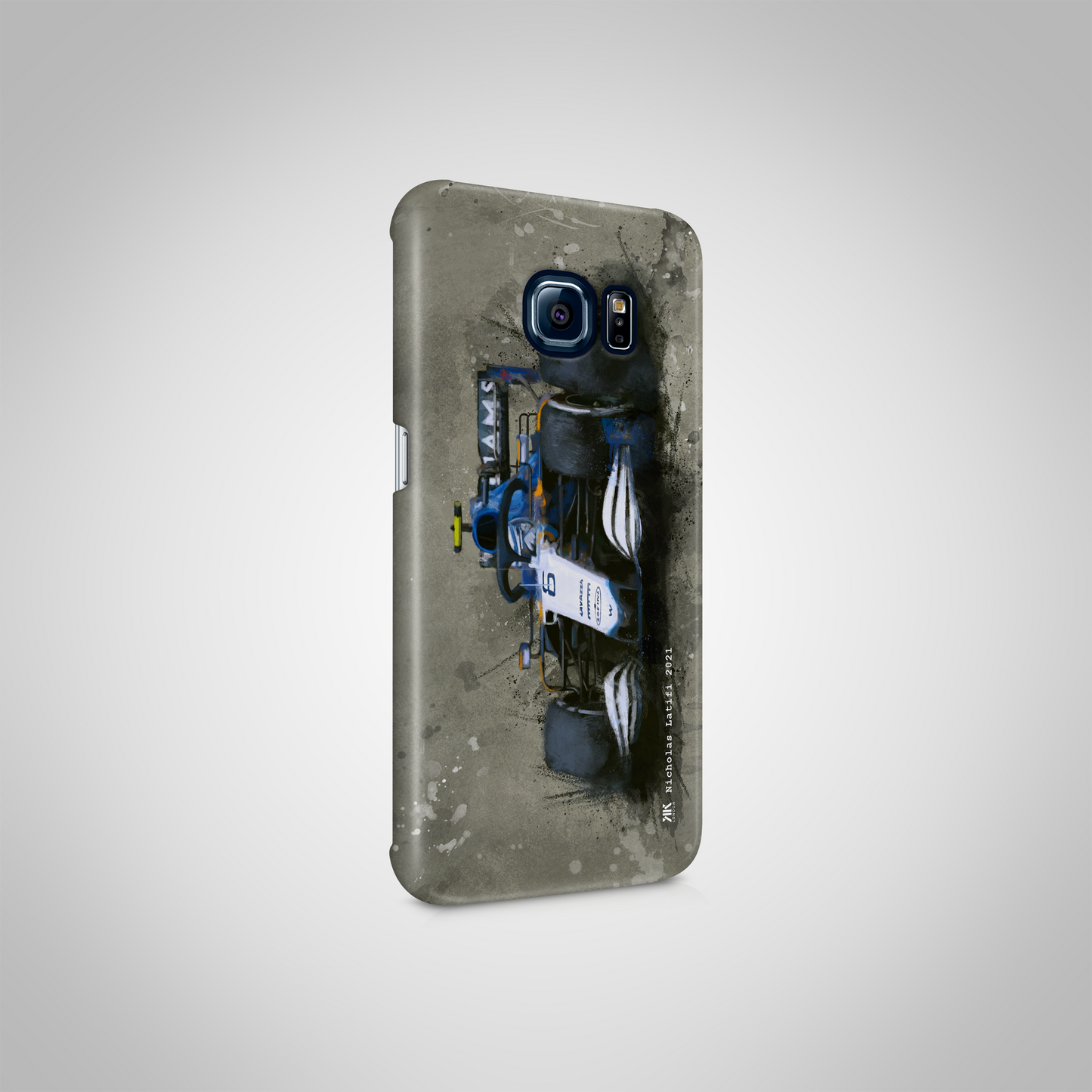 Nicholas Latifi - Williams F1 Car - Phone Case