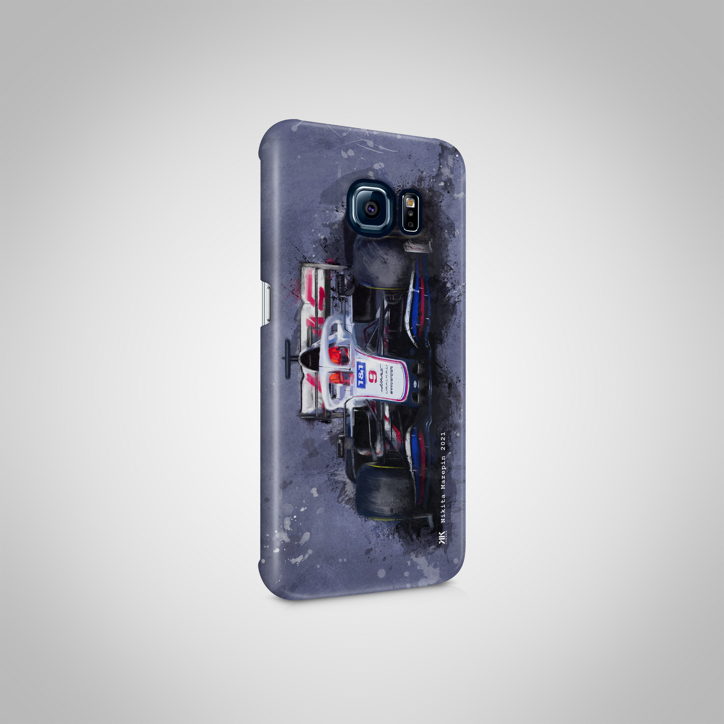 Nikita Mazepin - Haas F1 Car - Phone Case