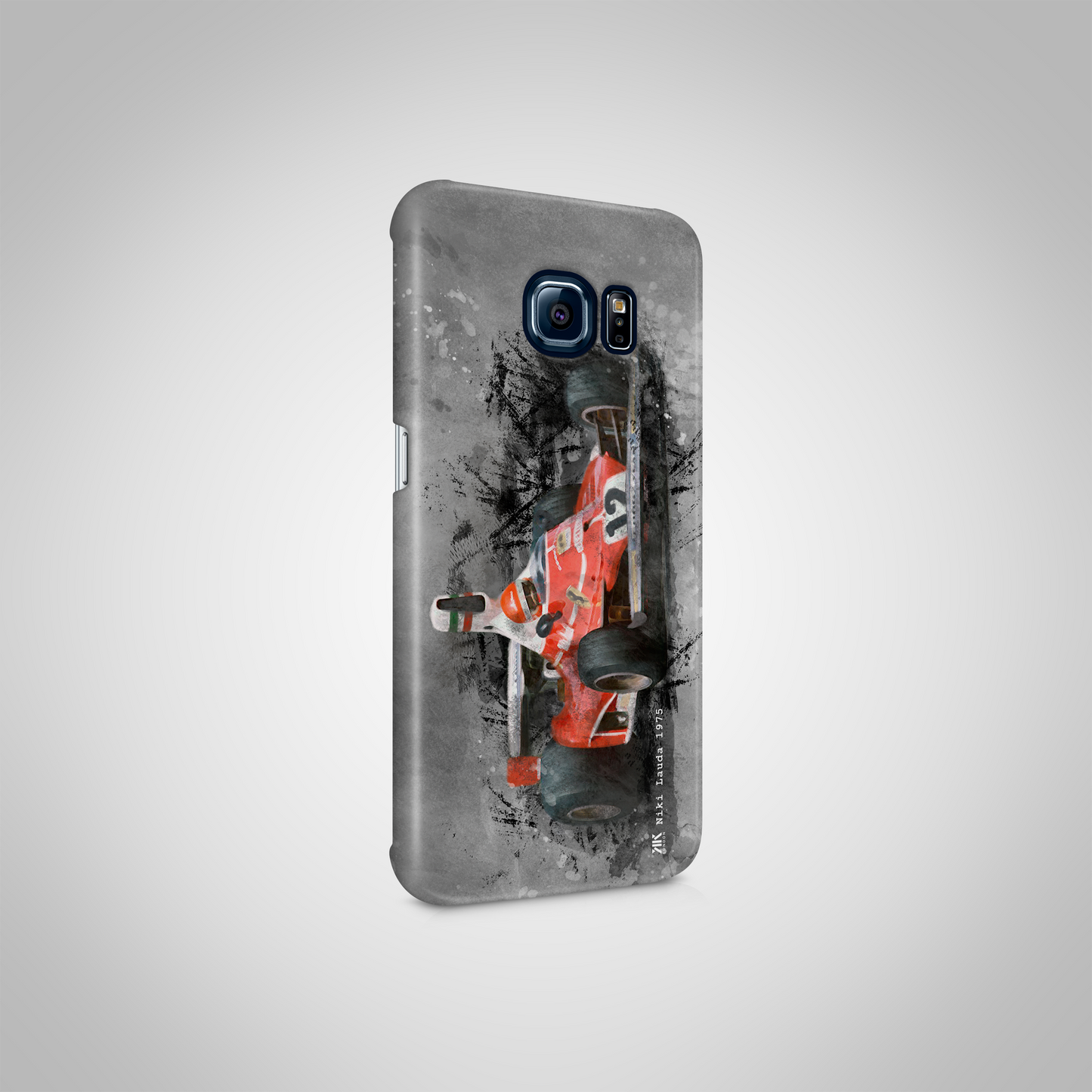 Niki Lauda - Ferrari 1975 F1 Car - Phone Case