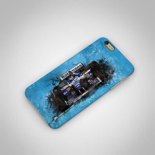 Damon Hill - Williams 1996 F1 Car - Phone Case