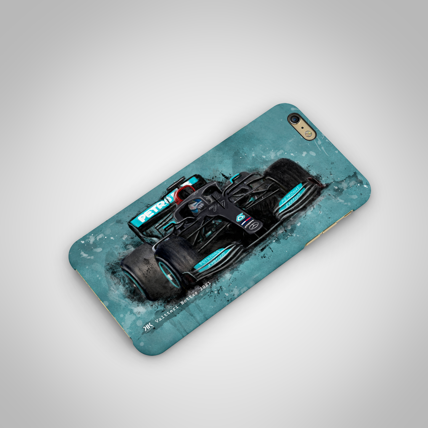 Valtteri Bottas - Mercedes F1 Car - Phone Case