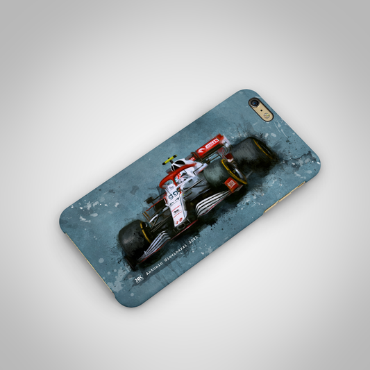 Antonio Giovinazzi Alpha Romeo F1 Car Phone Case