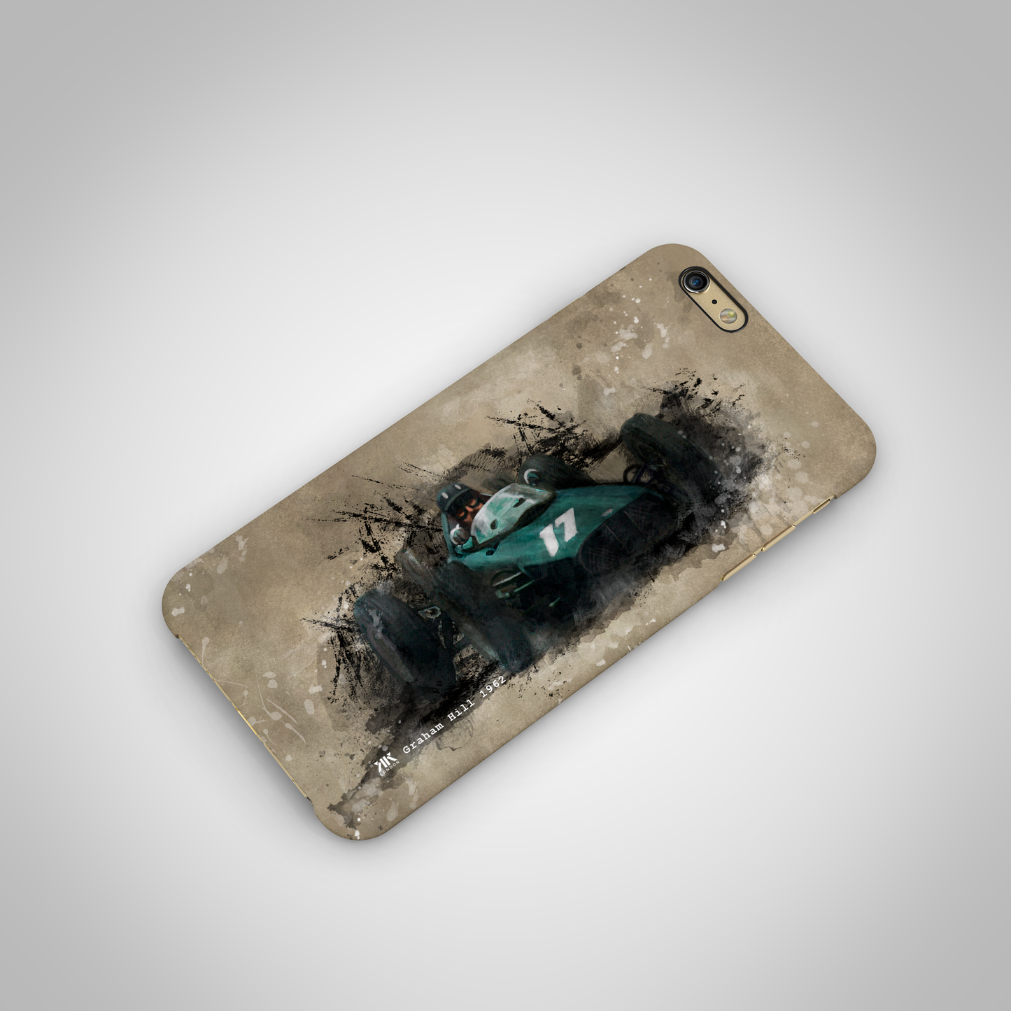 Graham Hill - BRM 1962 F1 Car - Phone Case