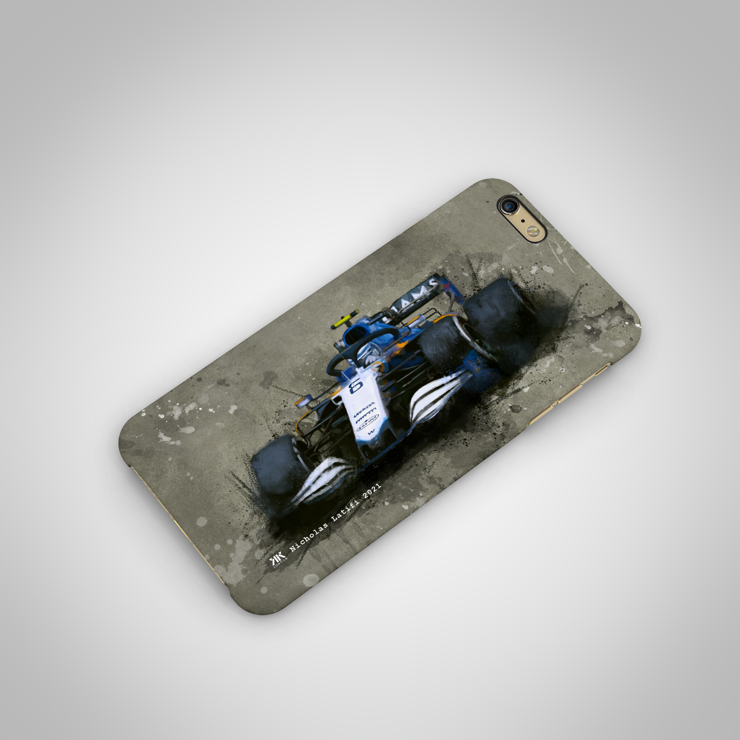 Nicholas Latifi - Williams F1 Car - Phone Case