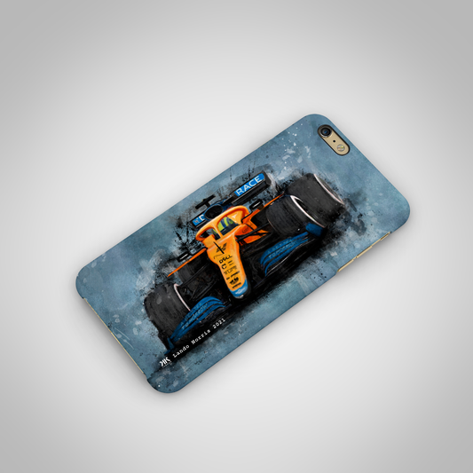 Lando Norris - McLaren F1 Car - Phone Case