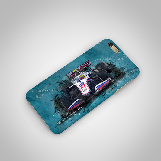 Mick Schumacher - Haas F1 Car - Phone Case