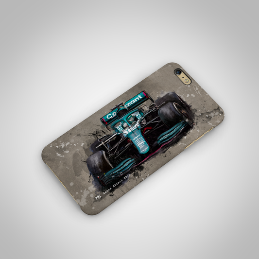 Lance Stroll - Aston Martin F1 Car - Phone Case