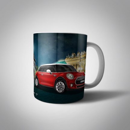 Mini Cooper 3 Door Hatch 2017 Mug