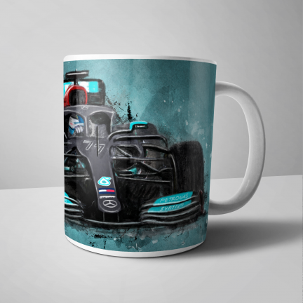 Valtteri Bottas – Mercedes F1 Car - Mug