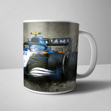 Nicholas Latifi – Williams F1 Car - Mug