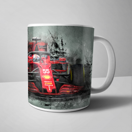 Carlos Sainz – Ferrari F1 Car - Mug