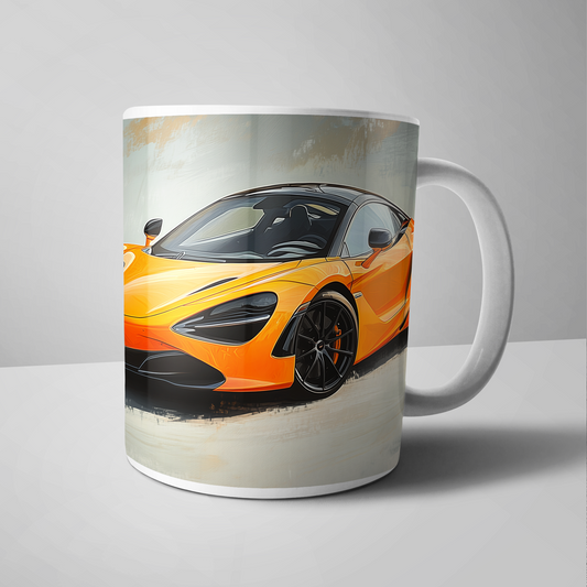 McLaren 750S Papaya Orange Mug