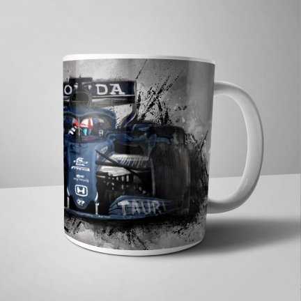 Pierre Gasly – AlphaTauri F1 Car - Mug