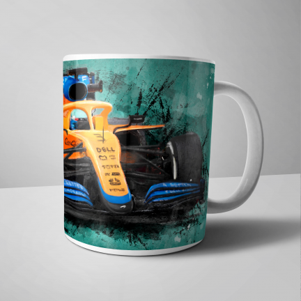 Daniel Ricciardo Renault F1 Car - Mug