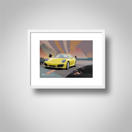 Porsche 911 Carrera S 2017 in Frame