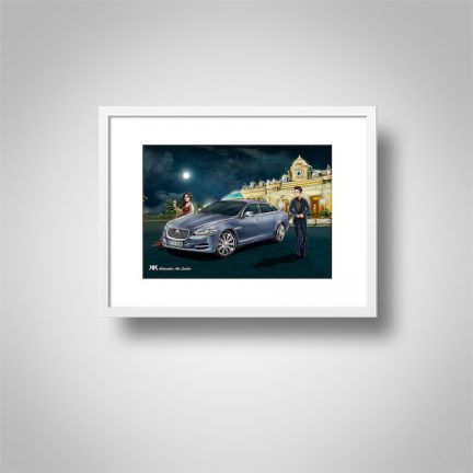 Jaguar XJ 2017 in frame