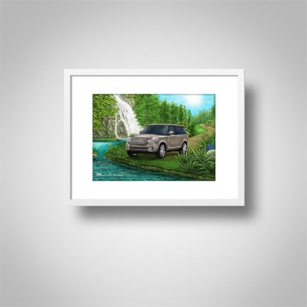 Range Rover Vogue SE 2017 Kaikoura Stone in frame