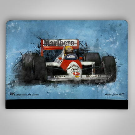 Ayrton Senna – McLaren 1988 F1 Car iPad Case