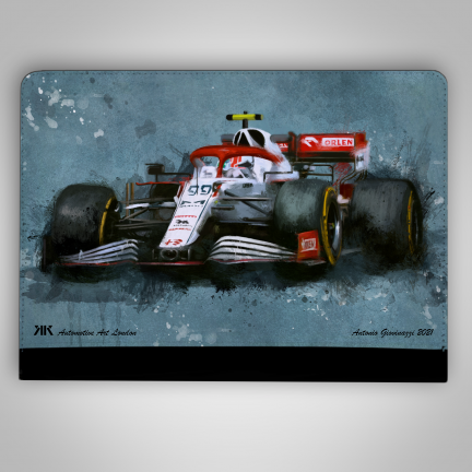 Antonio Giovinazzi – Alpha Romeo F1 Car iPad Case