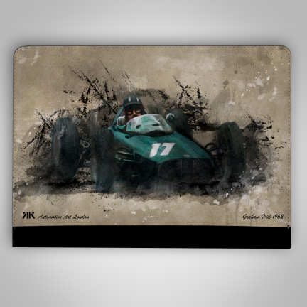 Graham Hill – BRM 1962 F1 Car iPad Case