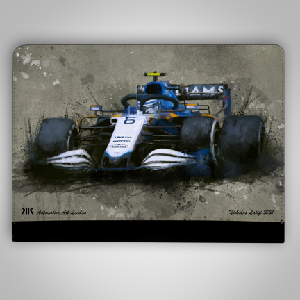 Nicholas Latifi – Williams F1 Car iPad Case