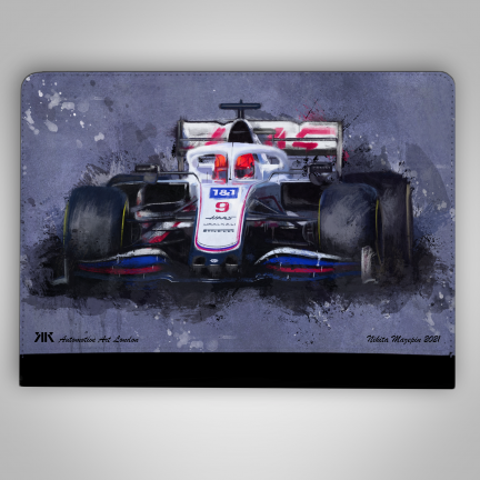 Nikita Mazepin – Haas F1 Car iPad Case