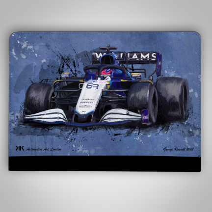 George Russell – Williams F1 Car iPad Case