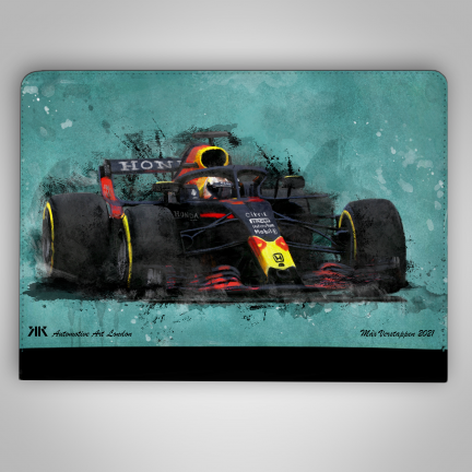 Max Verstappen – Red Bull Racing F1 Car iPad Case