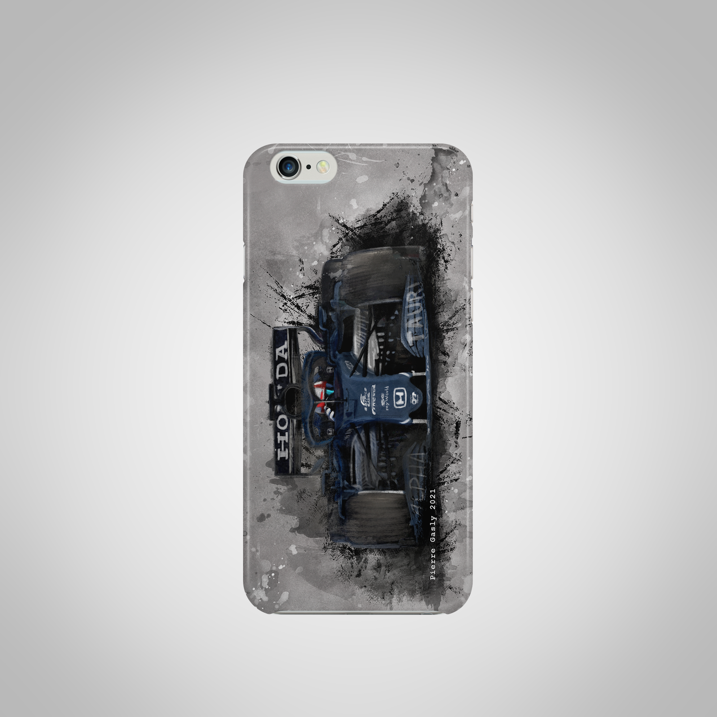 Pierre Gasly - Alpha Tauri F1 Car - Phone Case