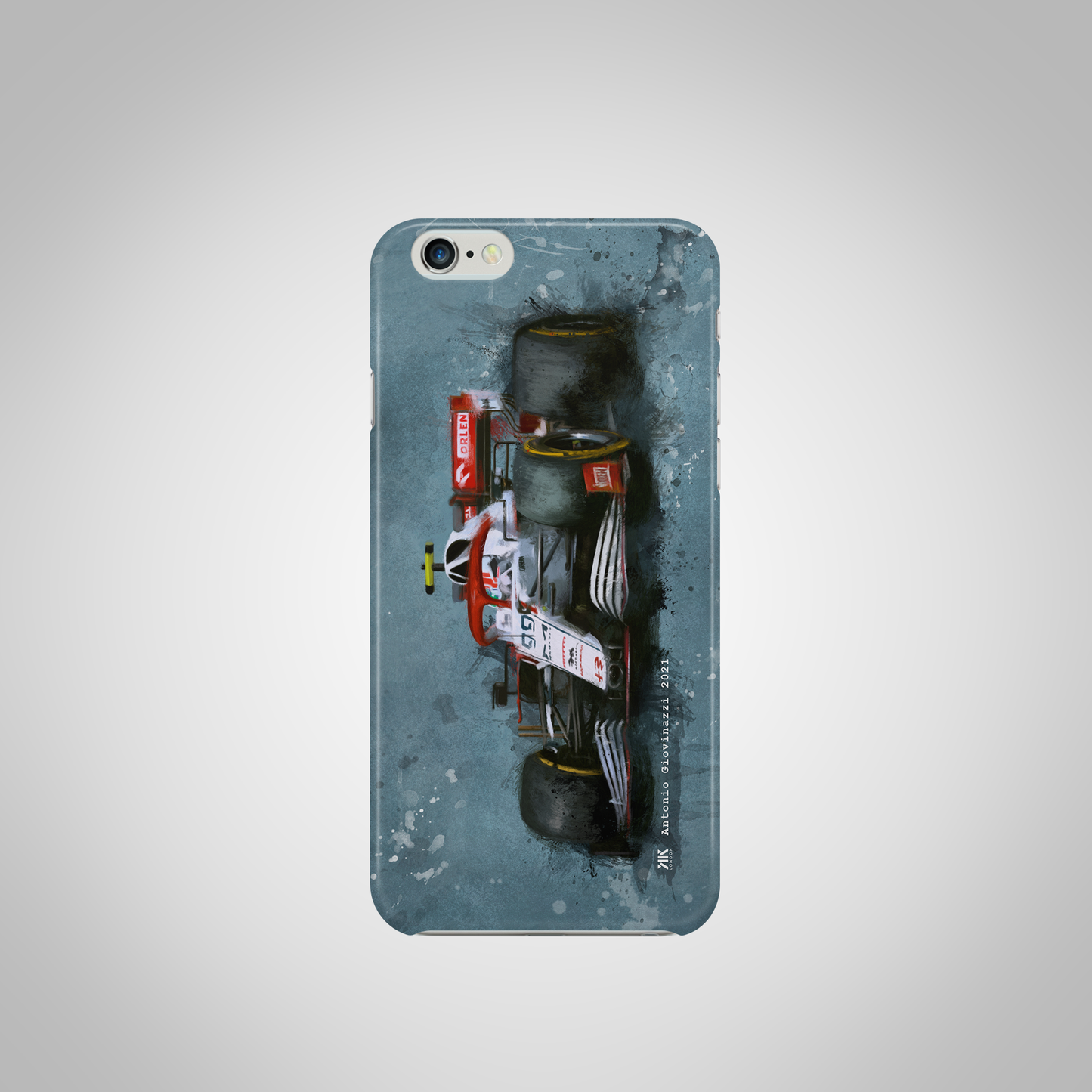 Antonio Giovinazzi Alpha Romeo F1 Car Phone Case