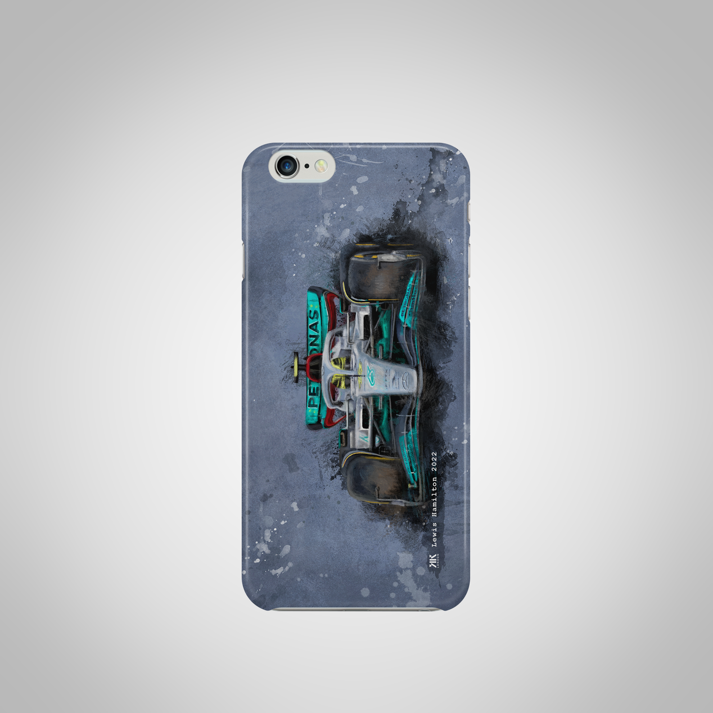 Lewis Hamilton - Mercedes F1 Car - Phone Case