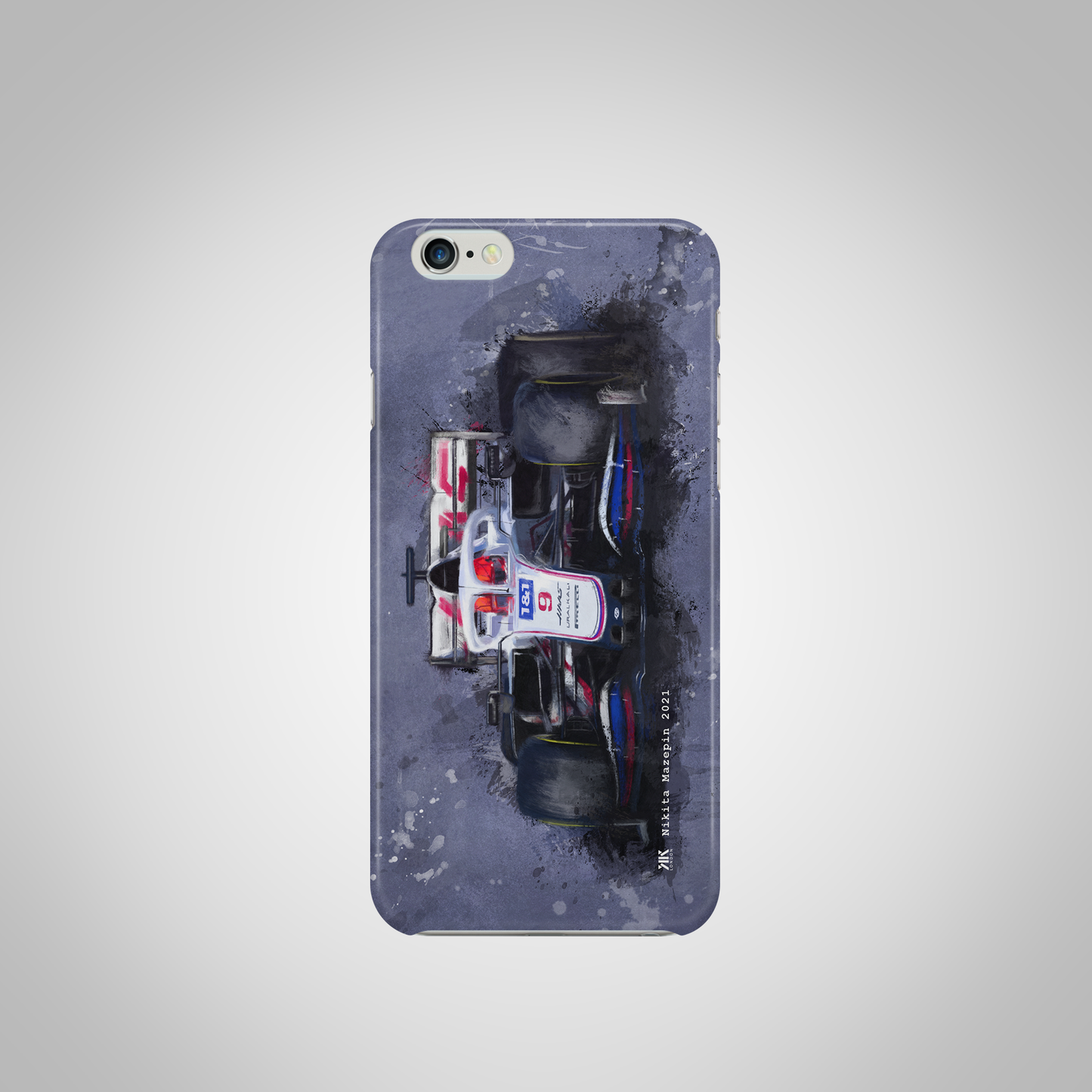 Nikita Mazepin - Haas F1 Car - Phone Case