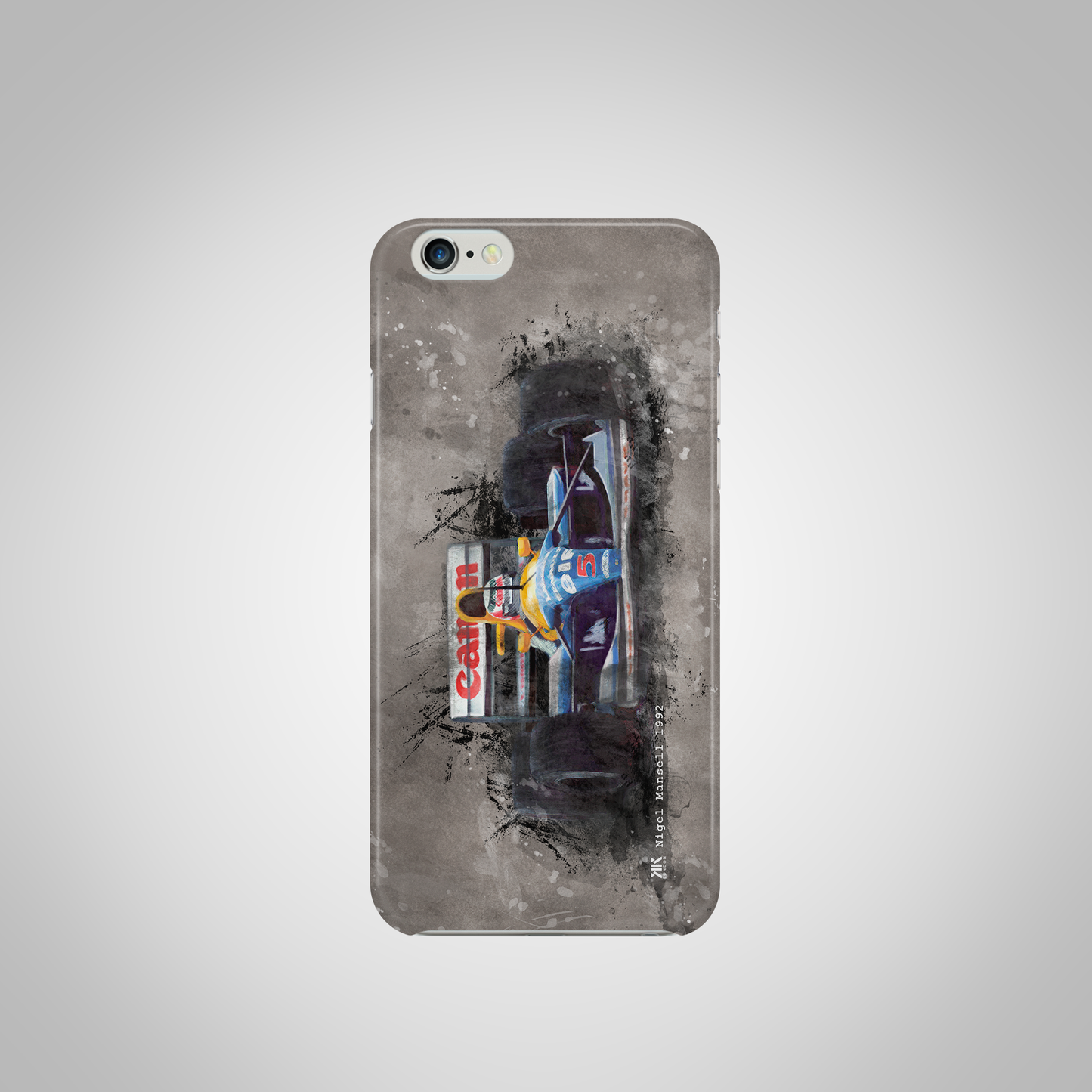 Nigel Mansell - Williams Renault 1992 F1 Car - Phone Case