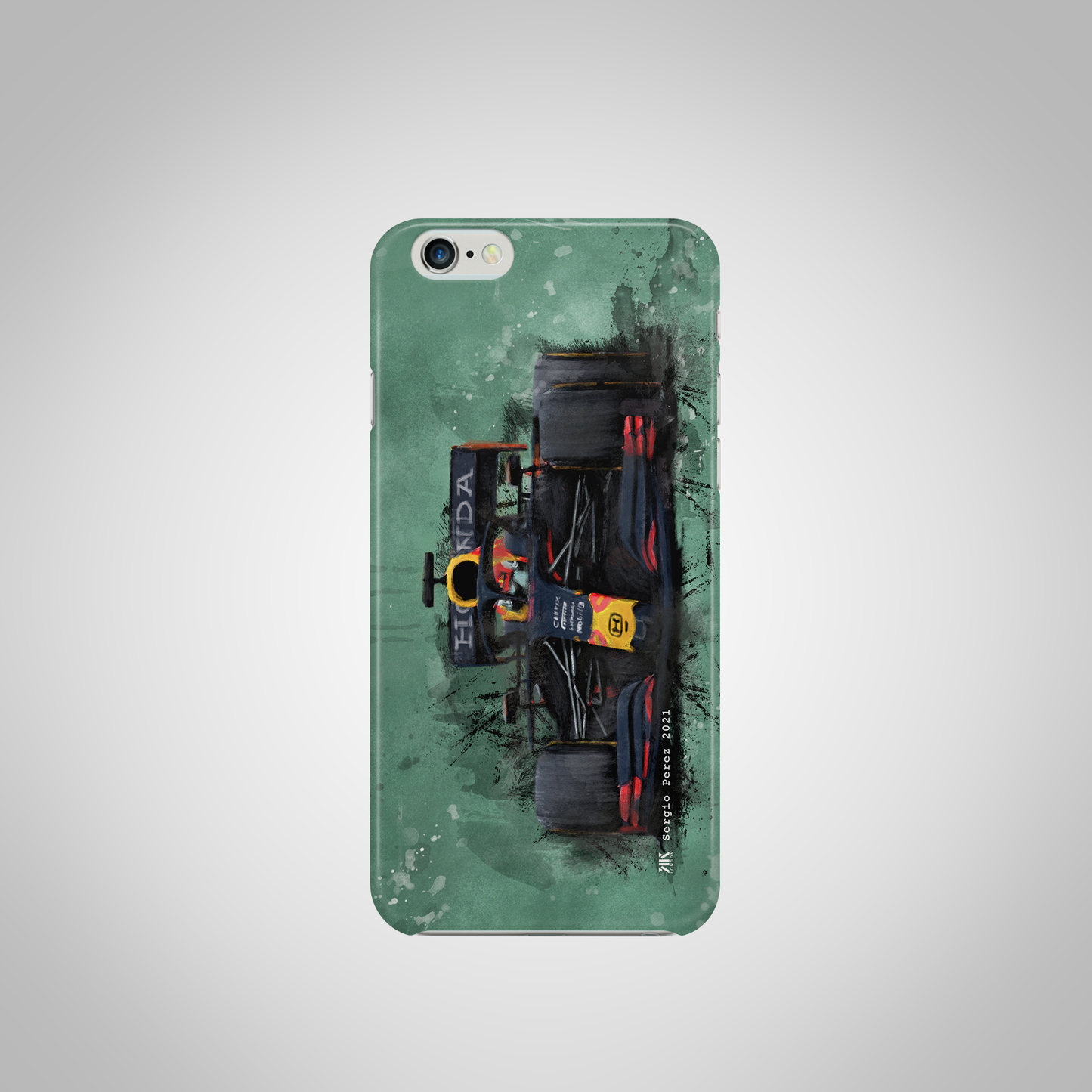 Sergio Perez - Red Bull Racing F1 Car - Phone Case