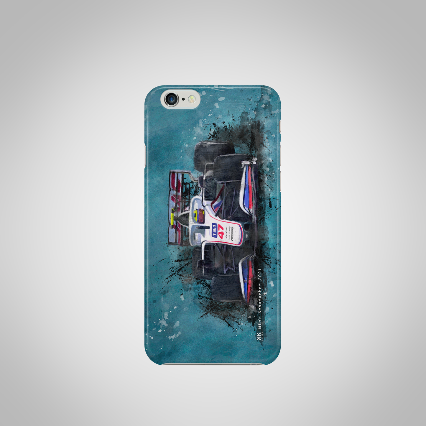 Mick Schumacher - Haas F1 Car - Phone Case