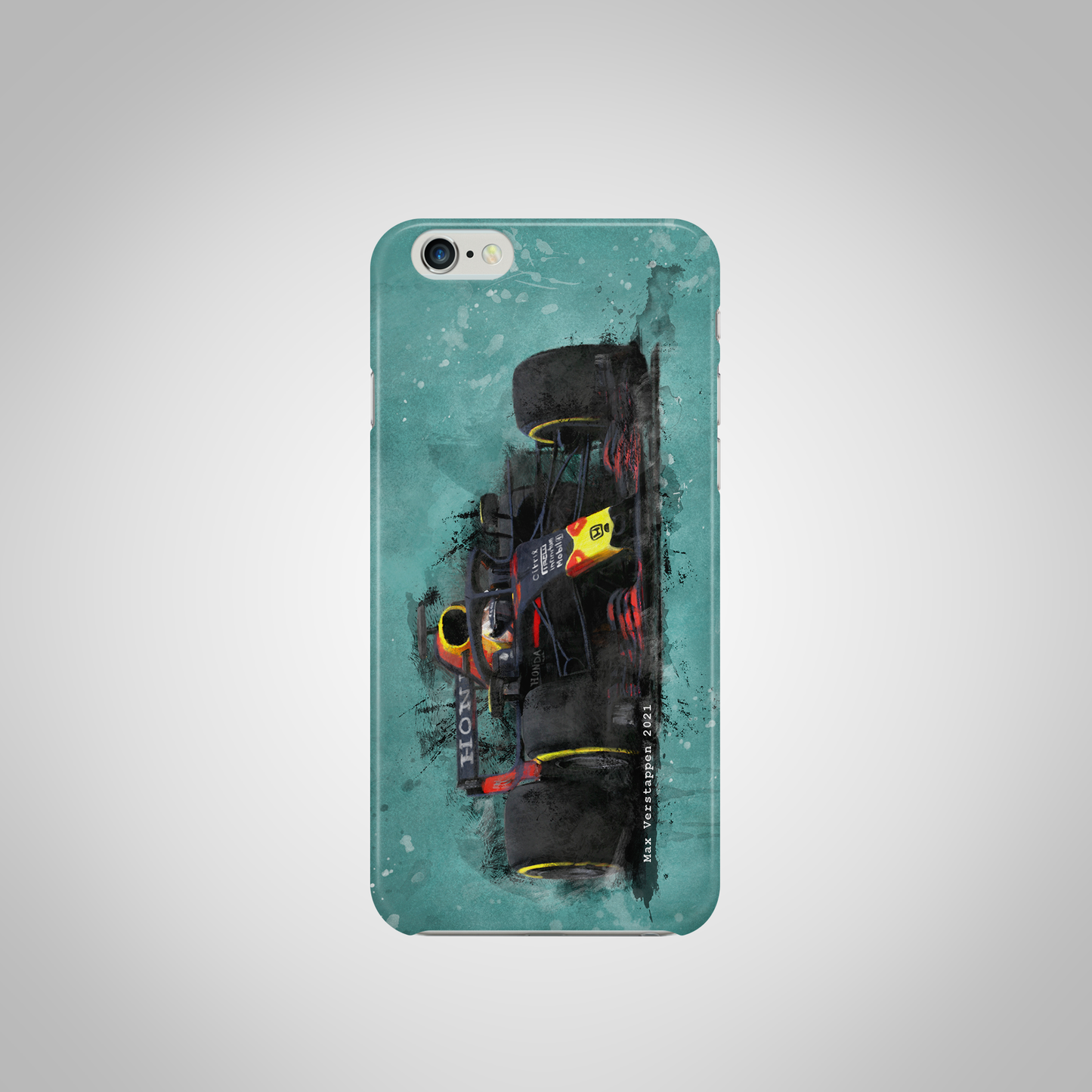 Max Verstappen - Red Bull Racing F1 Car - Phone Case