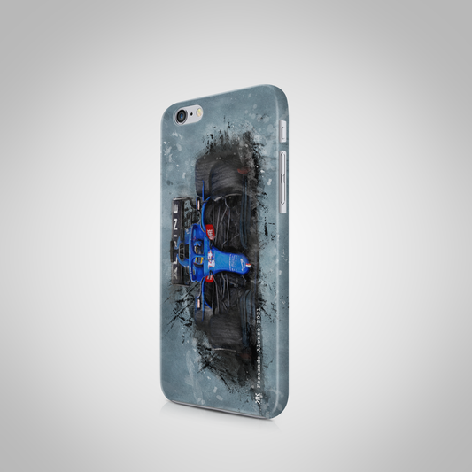 Fernando Alonso - Alpine F1 Car - Phone Case