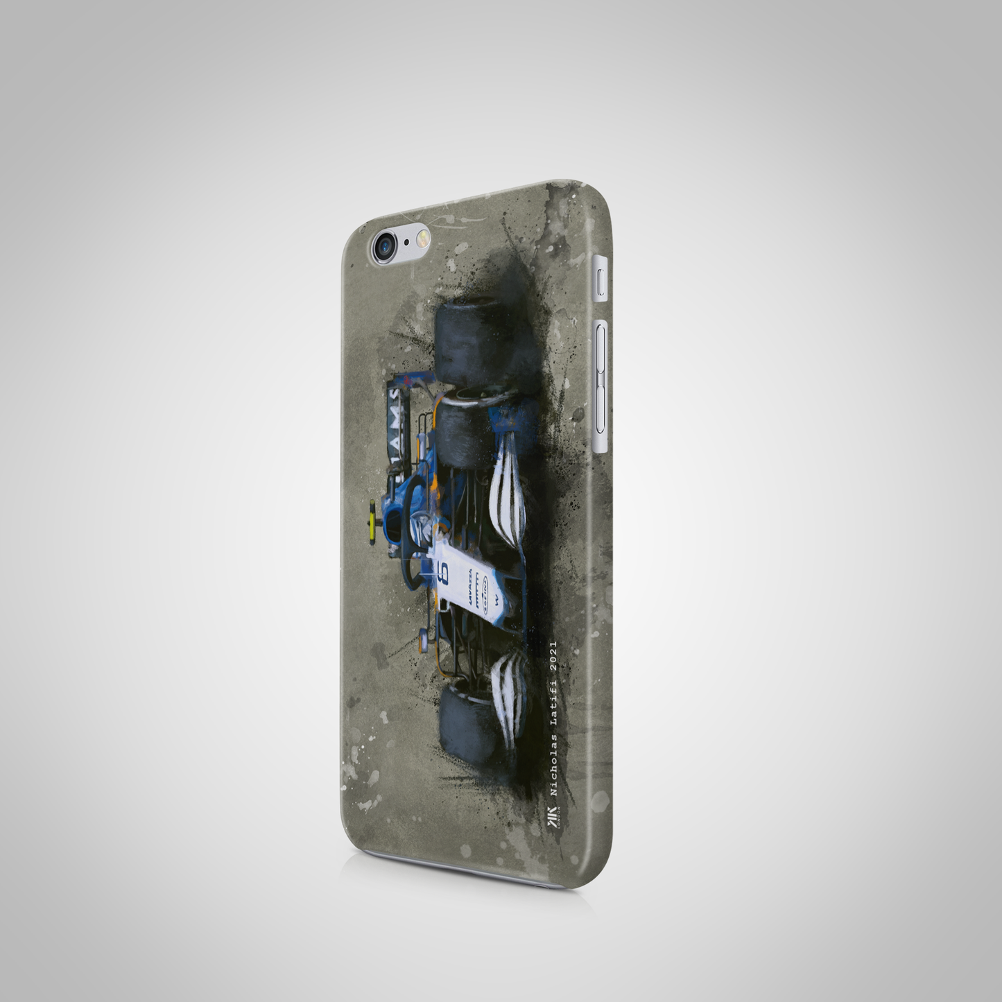 Nicholas Latifi - Williams F1 Car - Phone Case