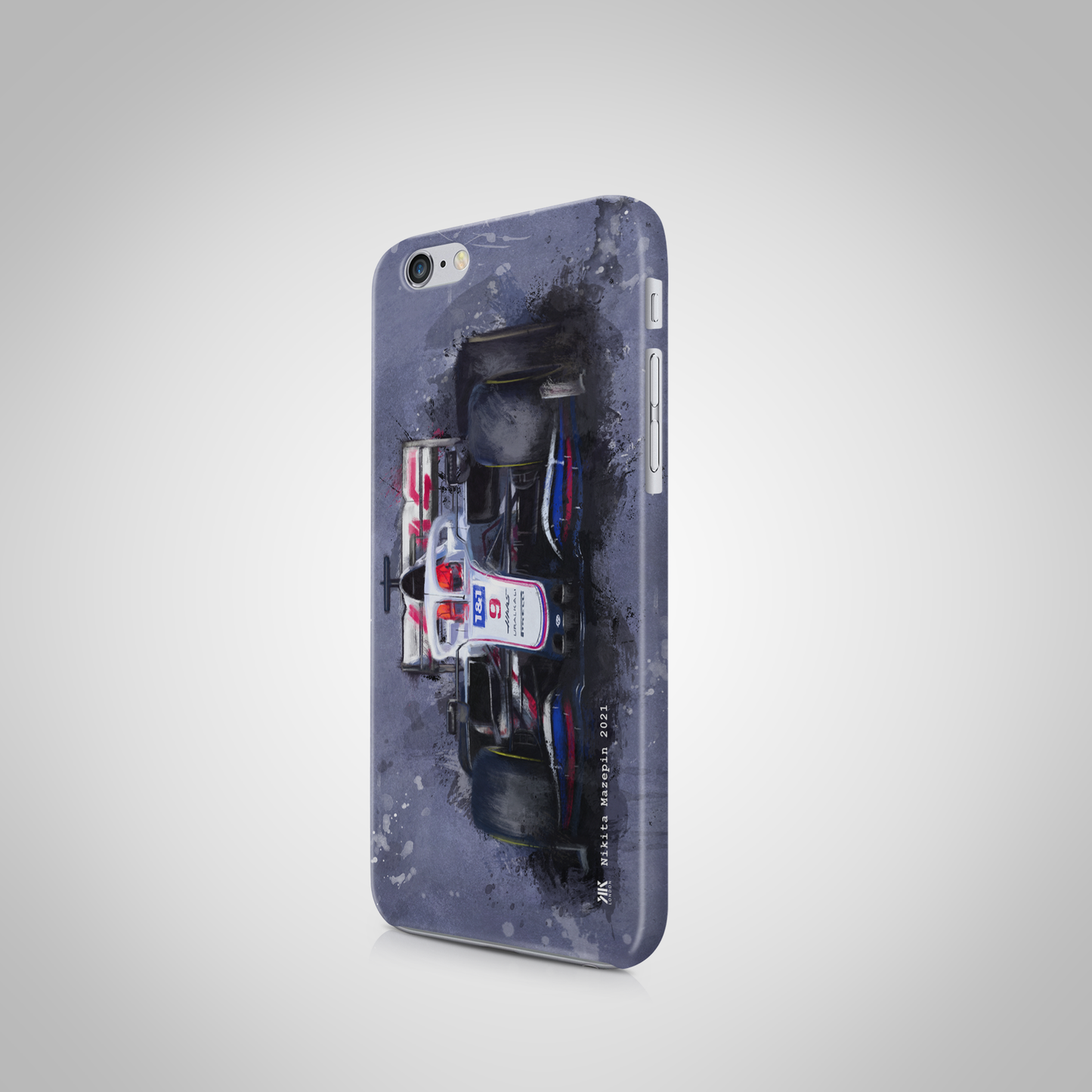 Nikita Mazepin - Haas F1 Car - Phone Case