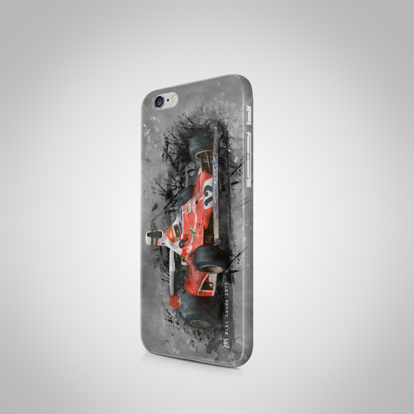 Niki Lauda - Ferrari 1975 F1 Car - Phone Case