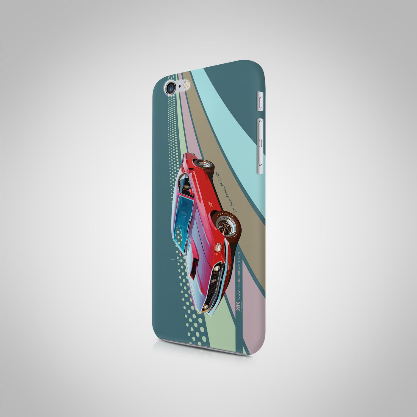 Ford Mustang Red Phone Case