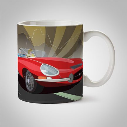 Jaguar E-Type 3.8 1961 Mug