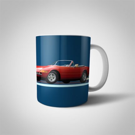 Ferrari Daytona Red 1971 Mug