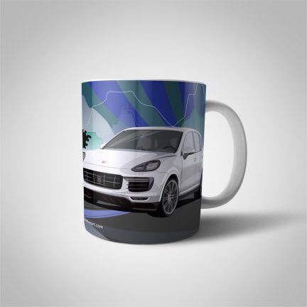 Porsche Cayenne Turbo 2017 Mug