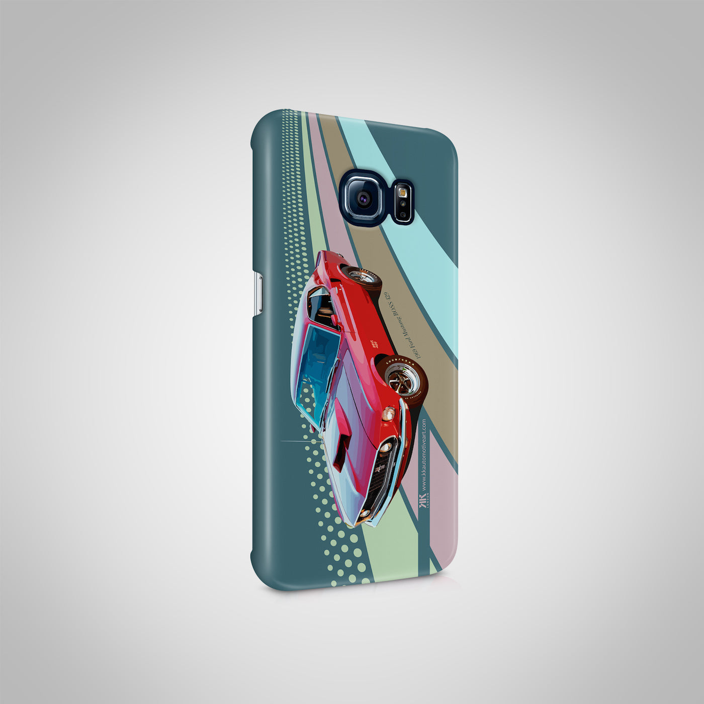 Ford Mustang Red Phone Case